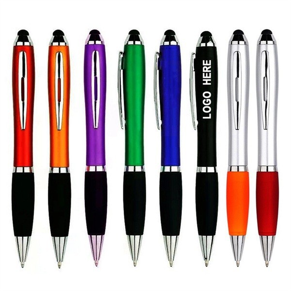 Colorful Gourd-shape Touch Screen Twist Ballpoint Pen best